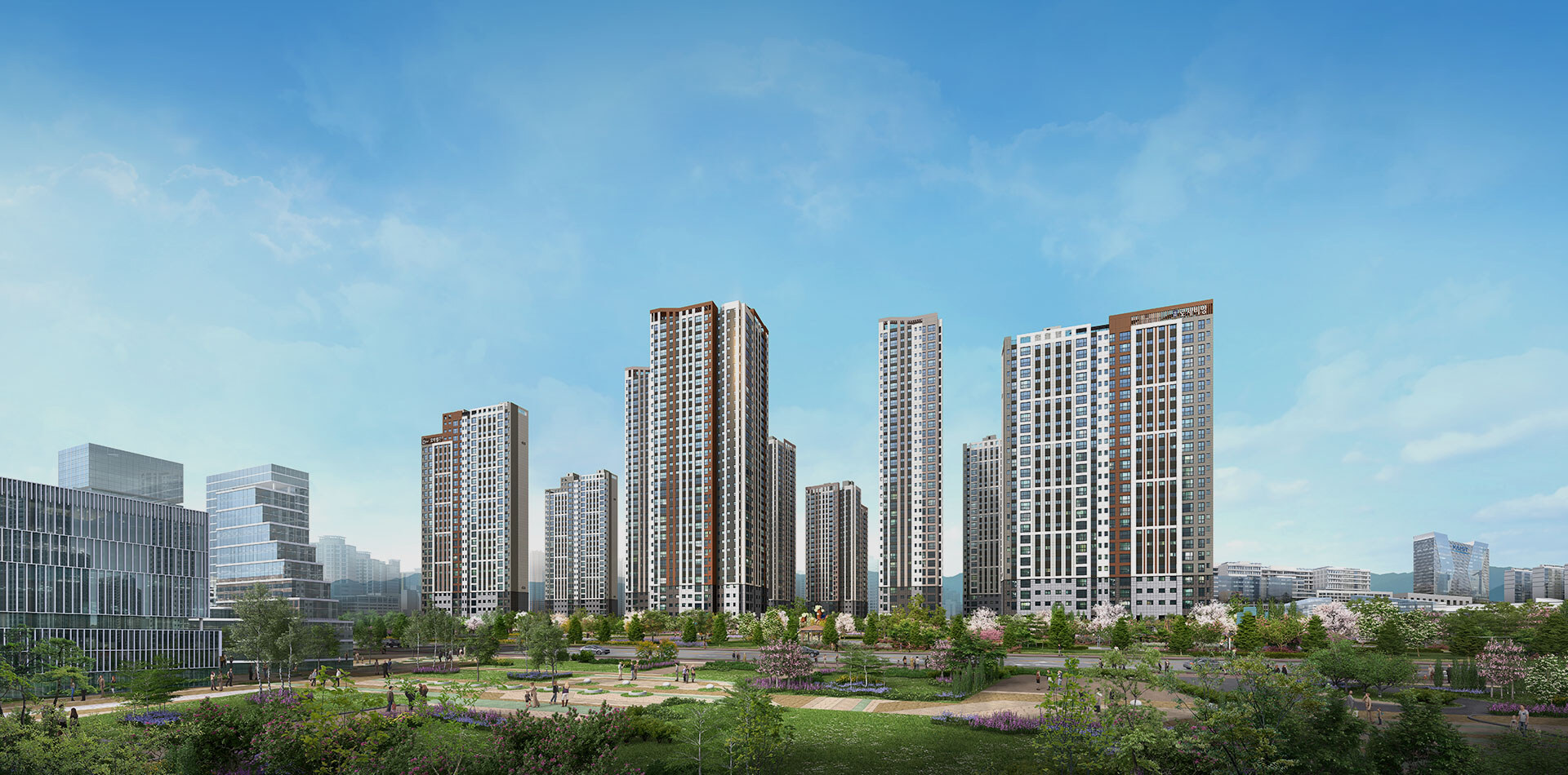 브레인시티 메디스파크 조감도