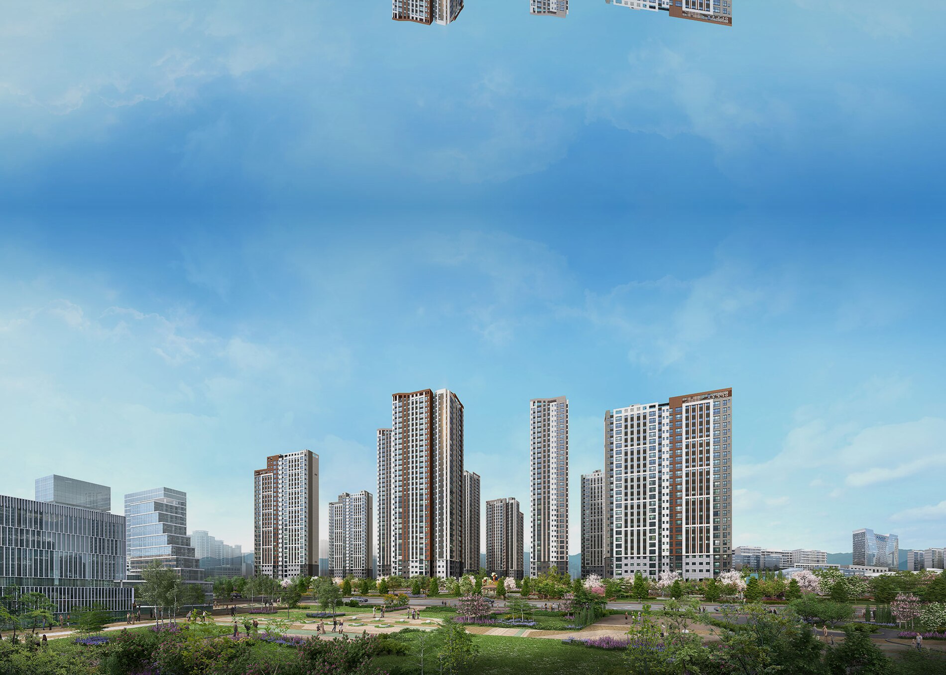 브레인시티 메디스파크 투시도