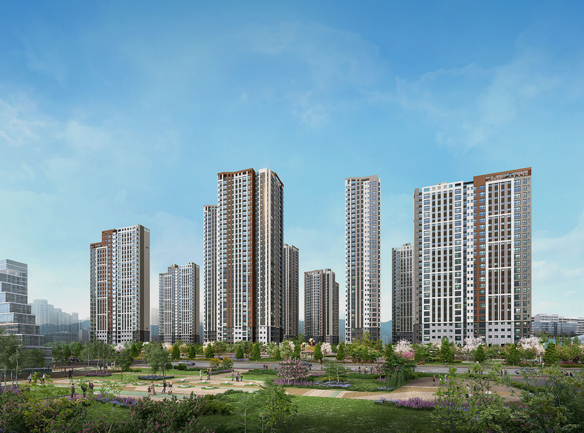 브레인시티 메디스파크 투시도